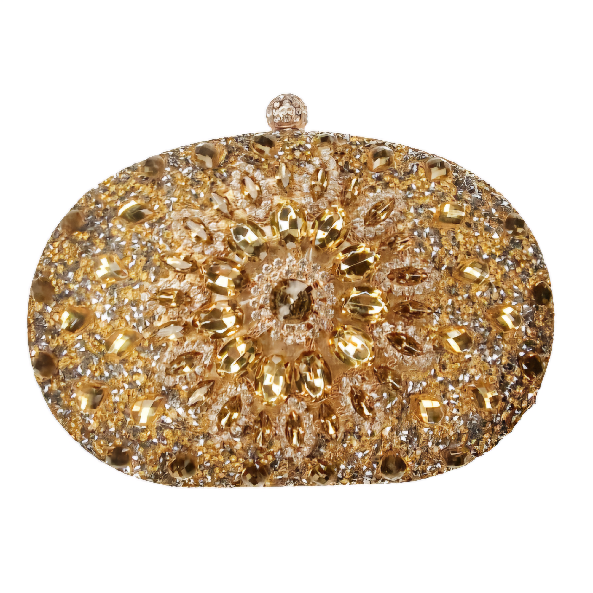 Jill Gold Diamond Clutch Handbag