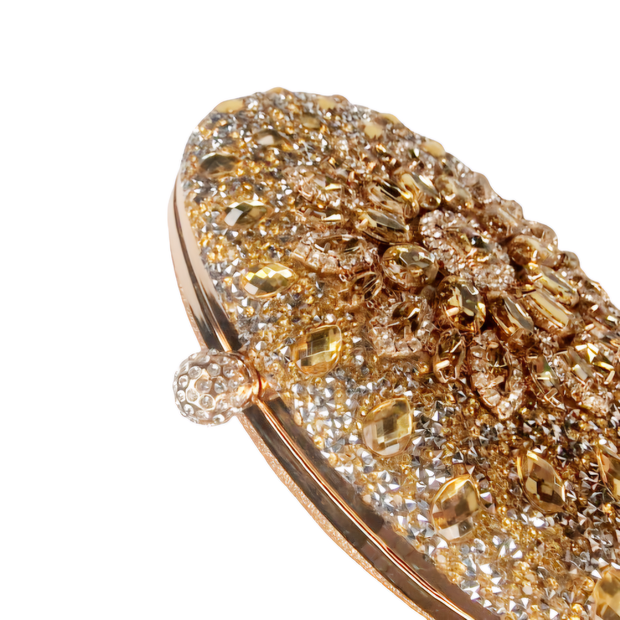 Jill Gold Diamond Clutch Handbag