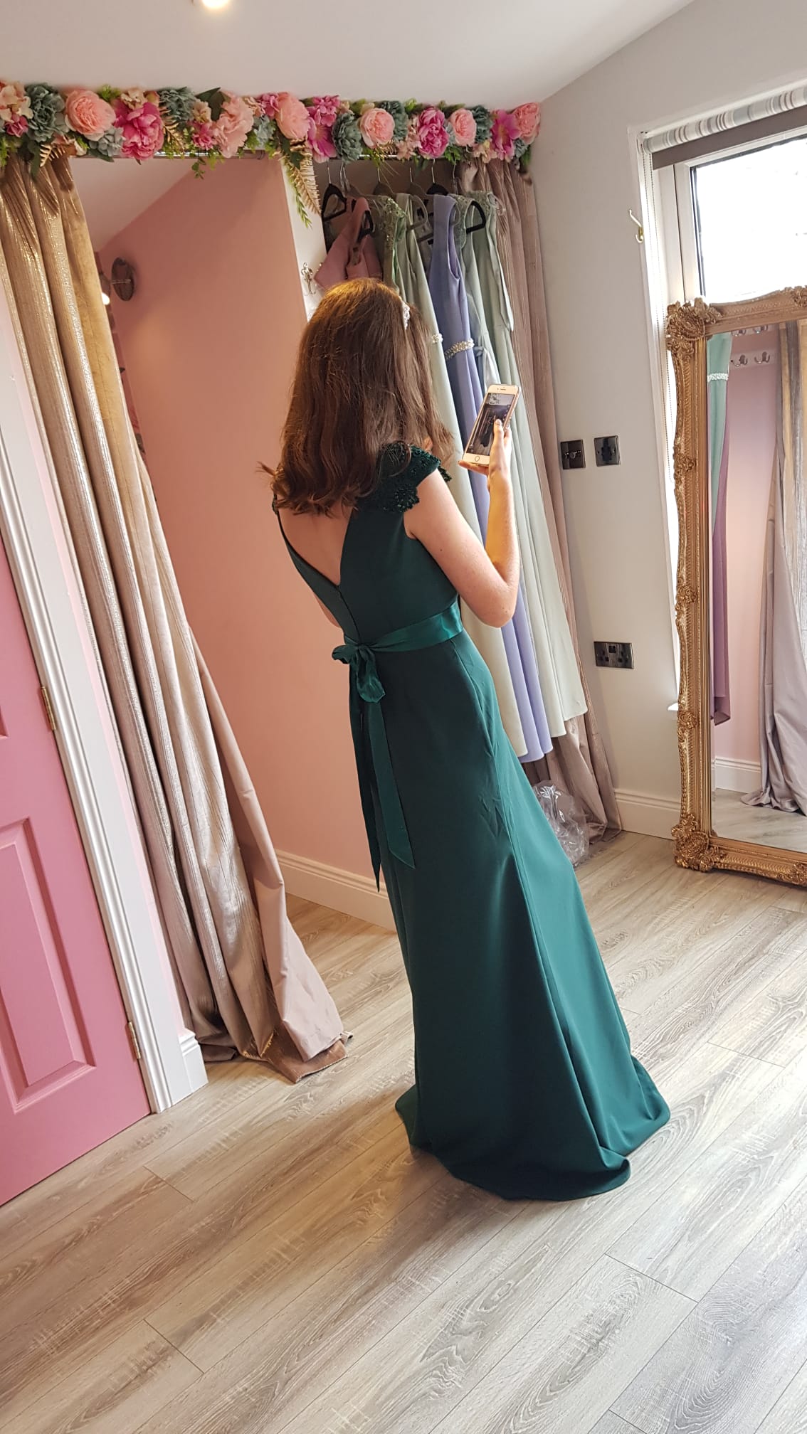 Caroline Green Used Sample Bridesmaid Dress Good Condition