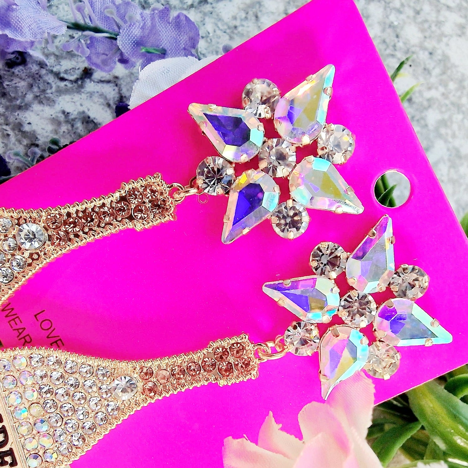 Champagne Bridal Earrings