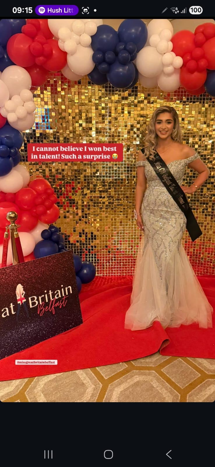 Caitlin Dress Black Tie Event Hire Dress