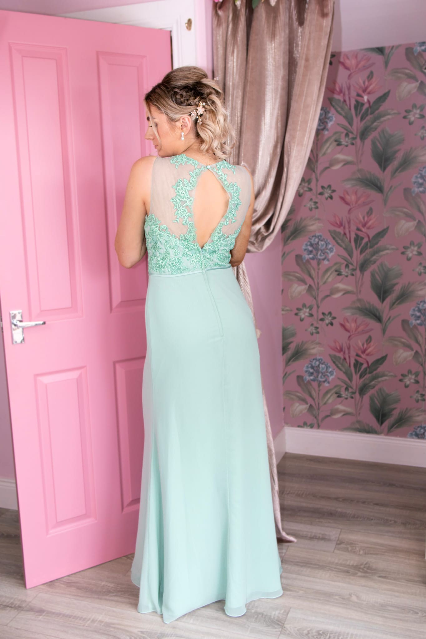 Aqua bridesmaid sales dresses