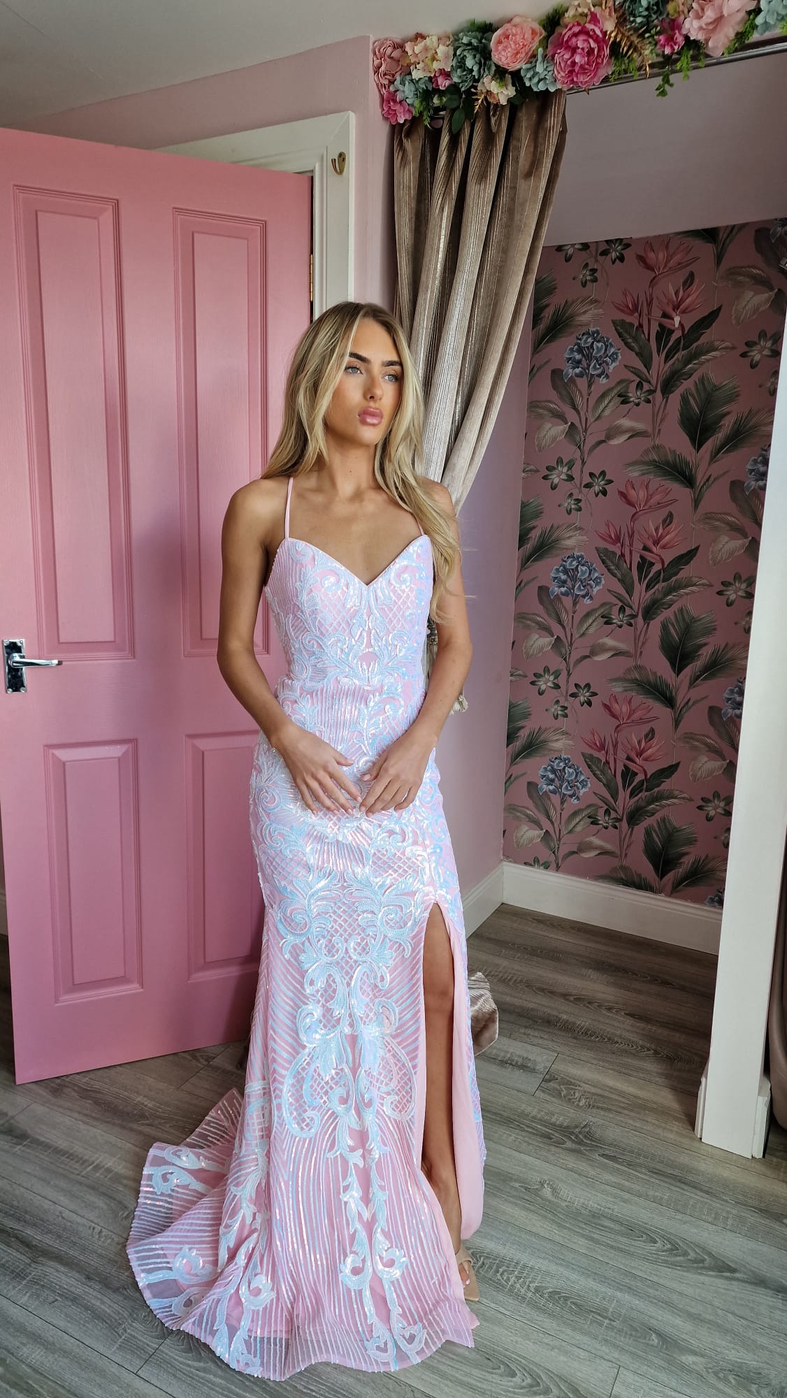 Iridescent top dress uk