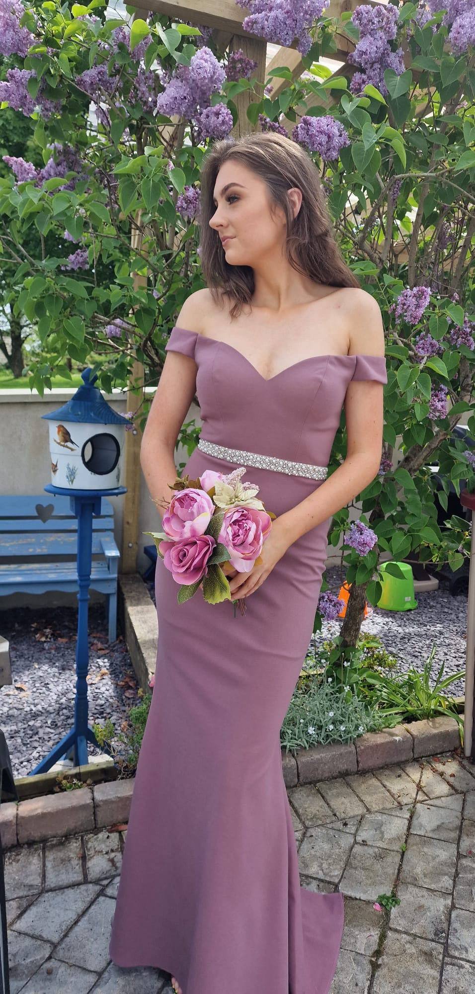 Mauve bridesmaid outlet dresses